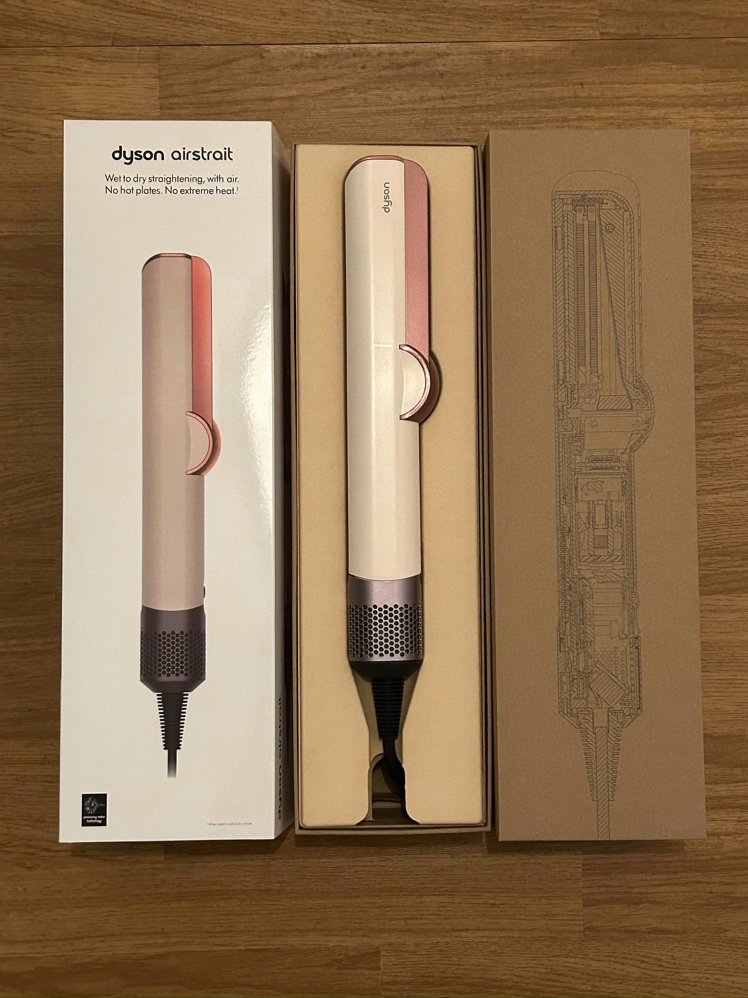 DYSON AIRSTRAIT LIMITED EDITION ROSE CERAMIQUE